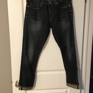 Levi Made & Crafted cuffed jeans